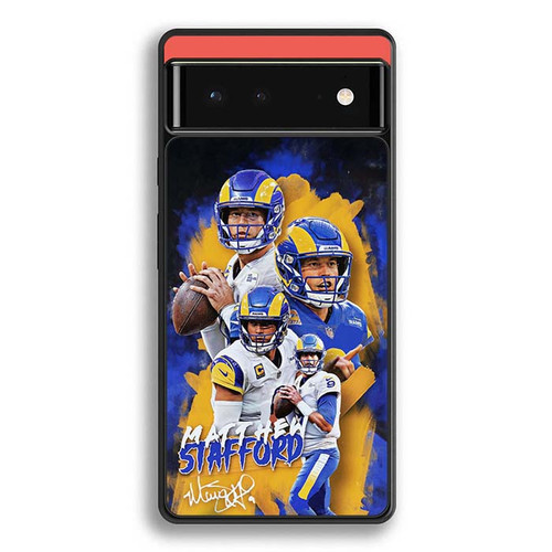Matthew Stafford The Rams Commander Google Pixel 6 Case
