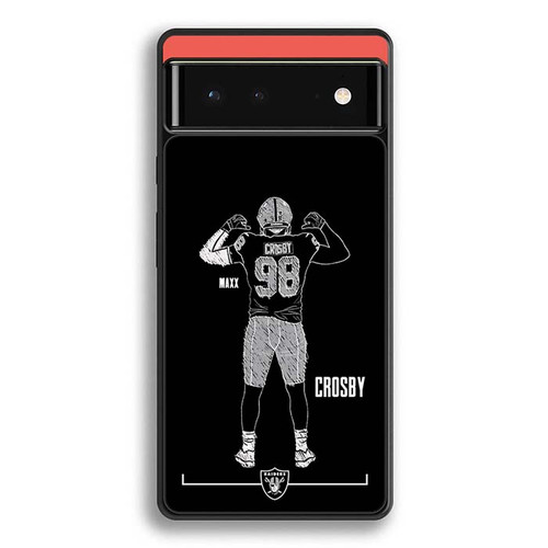 Maxx Crosby Las Vegas Raiders 03 Google Pixel 6 Case
