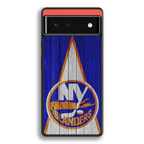 New York Islanders Wood Pattern Google Pixel 6 Case