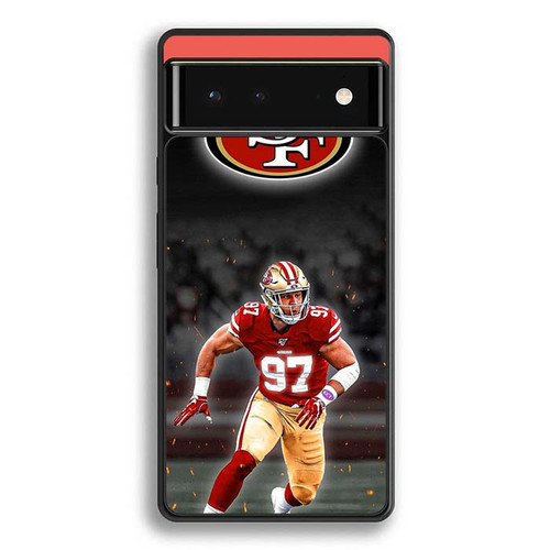 Nick Bosa San Francisco 49ers 04 Google Pixel 6 Case