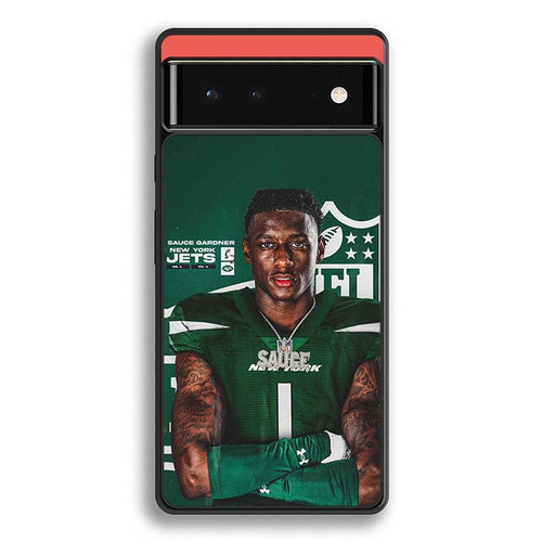 Sauce Gardner New York Jets 01 Google Pixel 6 Case