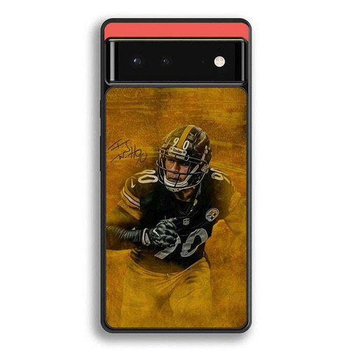 TJ Watt Pittsburgh Steelers 03 Google Pixel 6 Case
