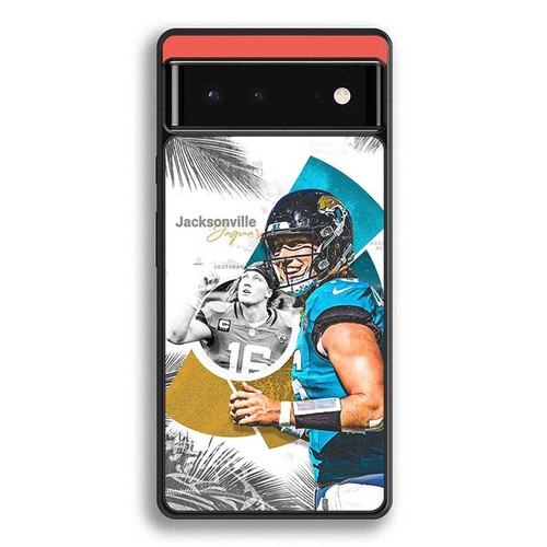 Trevor Lawrence Jacksonville Jaguars 02 Google Pixel 6 Case