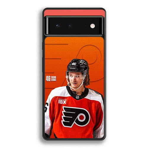 Trevor Zegras Philadelphia Flyers Google Pixel 6 Case