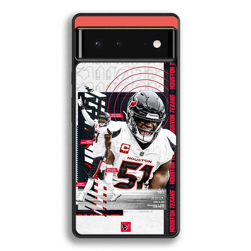 Will Anderson Jr Houston Texans 01 Google Pixel 6 Case
