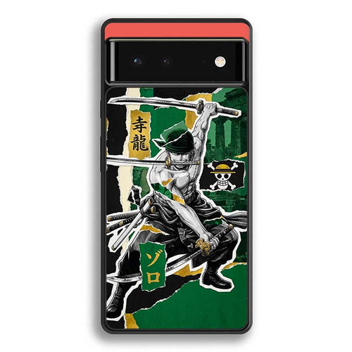 Zoro One Piece Series Art Google Pixel 6 Case
