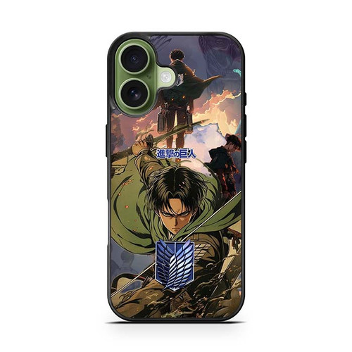 Attack on Titan Capt Levi iPhone 17 Case
