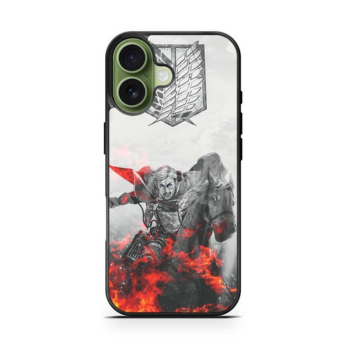 Attack on Titan Erwin Smith iPhone 17 Case