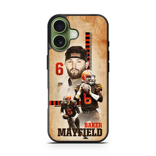 Baker Mayfield Cleveland Browns iPhone 17 Case