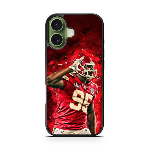 Chris Jones Kansas City Chiefs 01 iPhone 17 Case