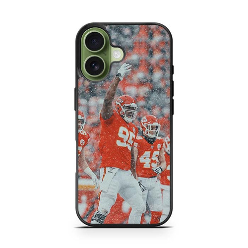 Chris Jones Kansas City Chiefs 02 iPhone 17 Case