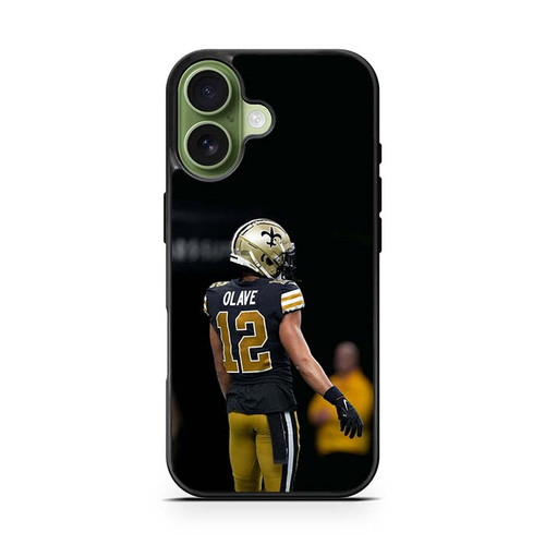 Chris Olave New Orleans Saints 01 iPhone 17 Case