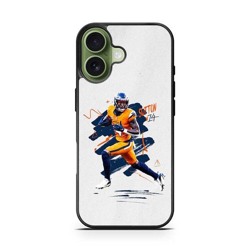 Courtland Sutton Denver Broncos 02 iPhone 17 Case