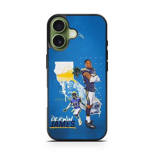 Derwin James Angeles Chargers 03 iPhone 17 Case