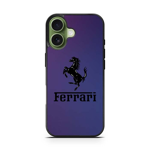 Ferrari Obsidian Stallion iPhone 17 Case