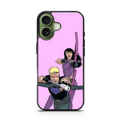 Hawkeye and Kate Bishop Comic iPhone 17 Case