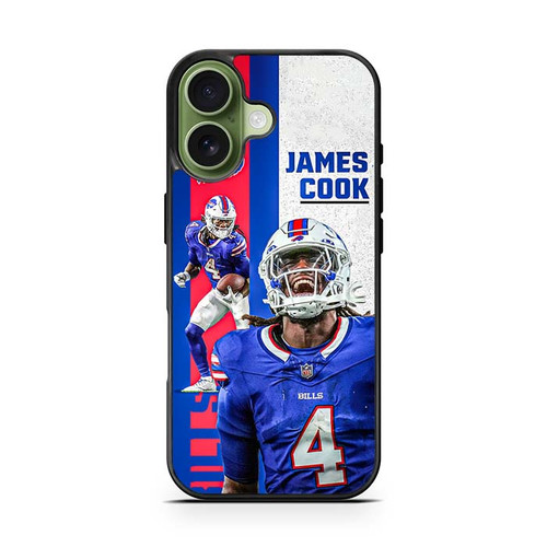 James Cook Buffalo Bills 01 iPhone 17 Case