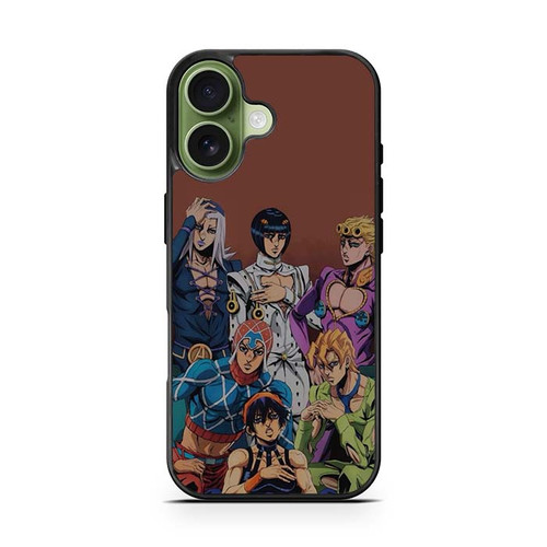 JoJos Bizarre Adventure Part 5 Golden Wind Team Bucciarati iPhone 17 Case