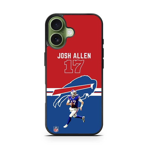 Josh Allen Buffalo Bills 01 iPhone 17 Case