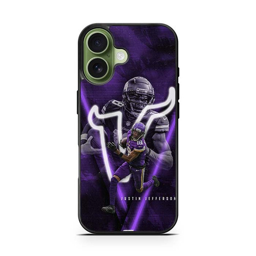 Justin Jefferson Minnesota Vikings 01 iPhone 17 Case