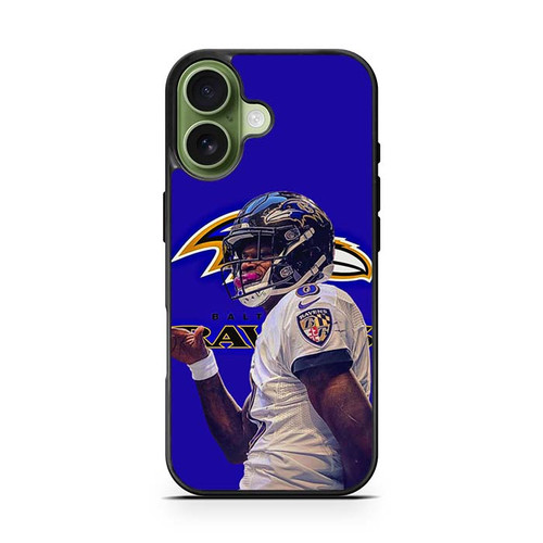 Lamar Jackson Baltimore Ravens 07 iPhone 17 Case