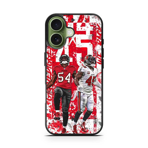 Lavonte David Tampa Bay Buccaneers 01 iPhone 17 Case