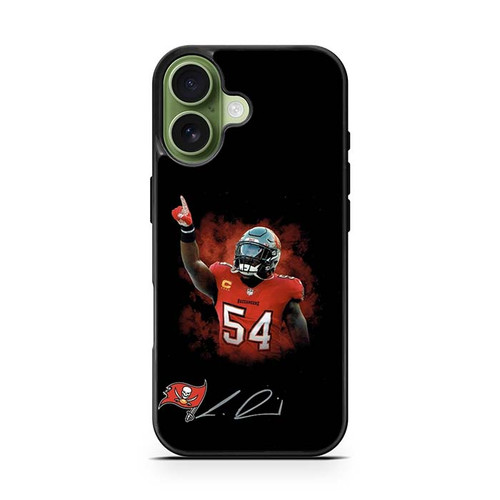 Lavonte David Tampa Bay Buccaneers 02 iPhone 17 Case