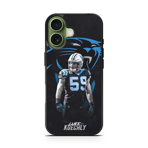 Luke Kuechly Carolina Panthers iPhone 17 Case