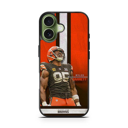 Myles Garrett Cleveland Browns 05 iPhone 17 Case