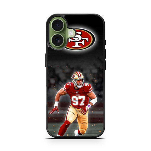 Nick Bosa San Francisco 49ers 04 iPhone 17 Case