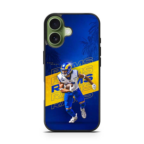 Puka Nacua Los Angeles Rams 02 iPhone 17 Case