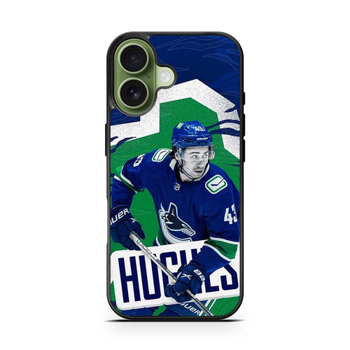 Quinn Hughes Vancouver Canucks iPhone 17 Case
