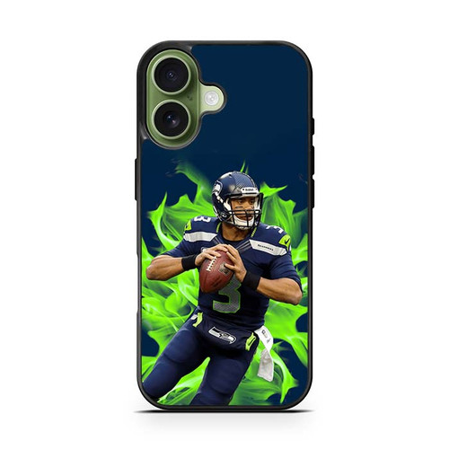 Russell Wilson Seattle Seahawks 01 iPhone 17 Case