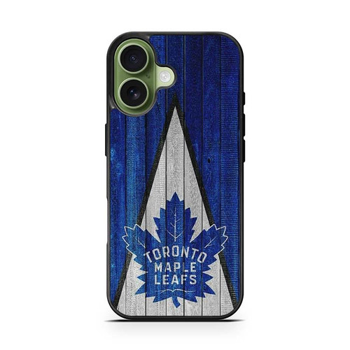 Toronto Maple Leafs Wooden Pattern iPhone 17 Case