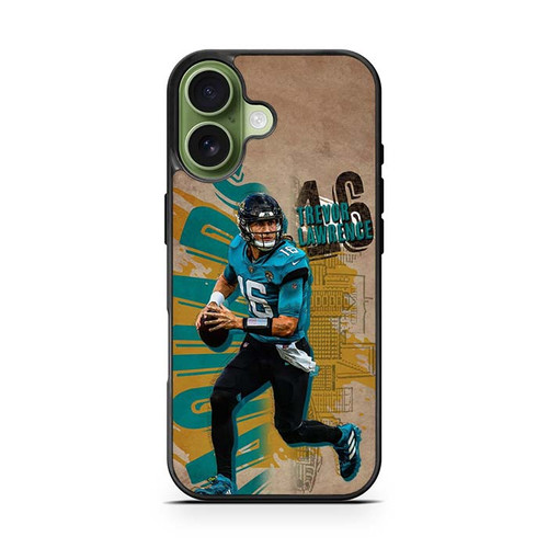 Trevor Lawrence Jacksonville Jaguars 03 iPhone 17 Case