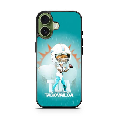 Tua Tagovailoa Miami Dolphins 03 iPhone 17 Case