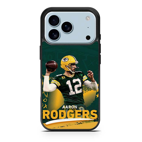Aaron Rodgers Green Bay Packers 01 iPhone 17 Pro Case