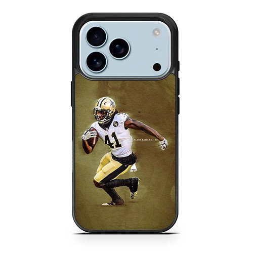 Alvin Kamara New Orleans Saints 04 iPhone 17 Pro Case