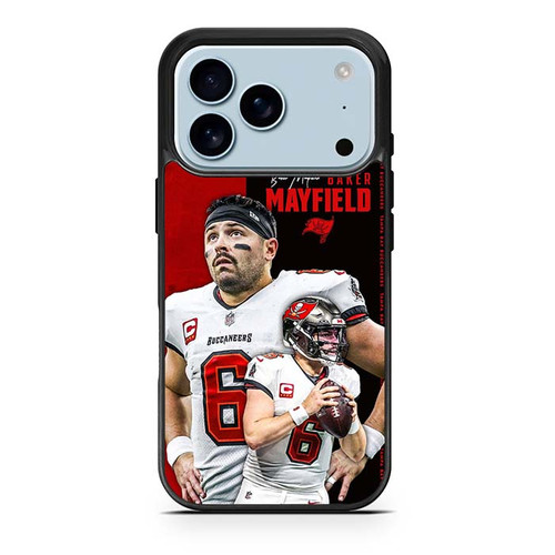 Baker Mayfield Tampa Bay Buccaneers 01 iPhone 17 Pro Case