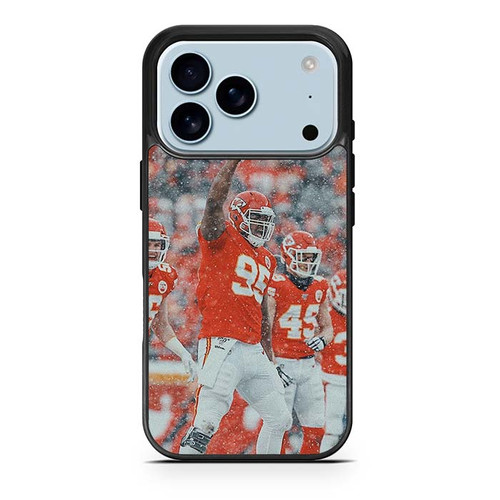 Chris Jones Kansas City Chiefs 02 iPhone 17 Pro Case