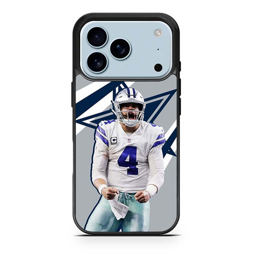 Dak Prescott Dallas Cowboys 03 iPhone 17 Pro Case