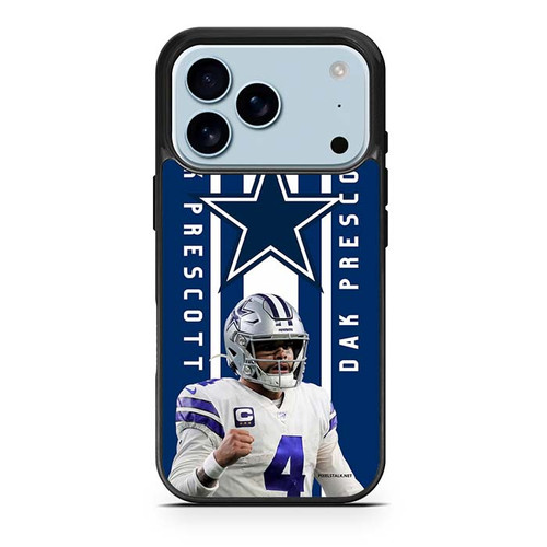 Dak Prescott Dallas Cowboys 04 iPhone 17 Pro Case