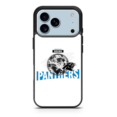 Derrick Brown Carolina Panthers 02 iPhone 17 Pro Case