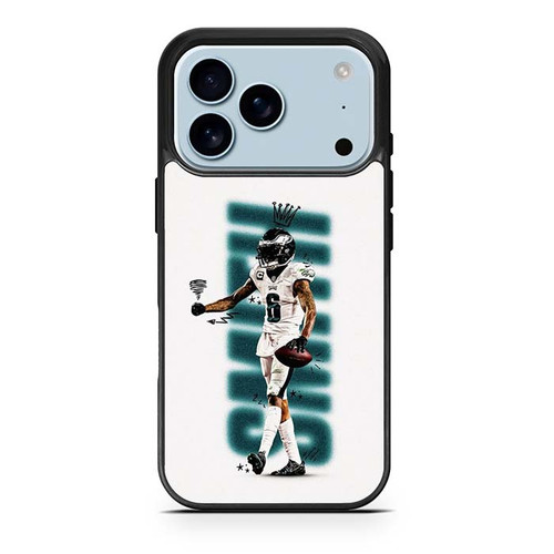 DeVonta Smith Philadelphia Eagles 03 iPhone 17 Pro Case