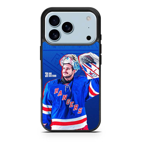 Igor Shesterkin New York Rangers 01 iPhone 17 Pro Case