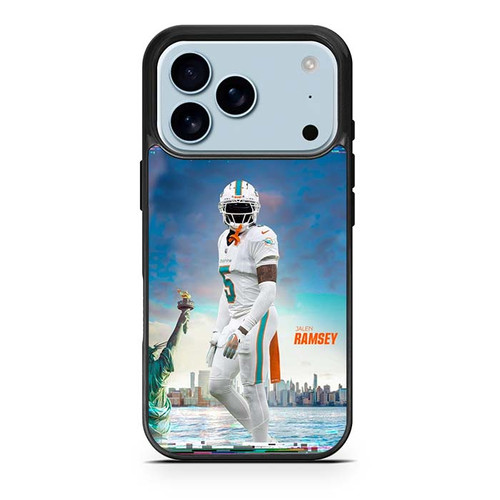 Jalen Ramsey Miami Dolphins 01 iPhone 17 Pro Case