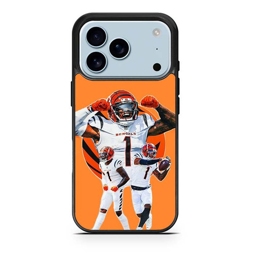 Jamarr Chase Cincinnati Bengals 03 iPhone 17 Pro Case