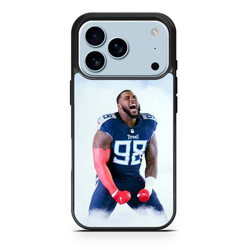 Jeffery Simmons Tennessee Titans 01 iPhone 17 Pro Case