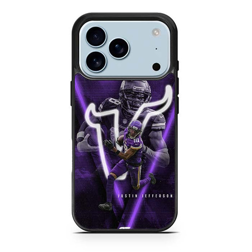 Justin Jefferson Minnesota Vikings 01 iPhone 17 Pro Case