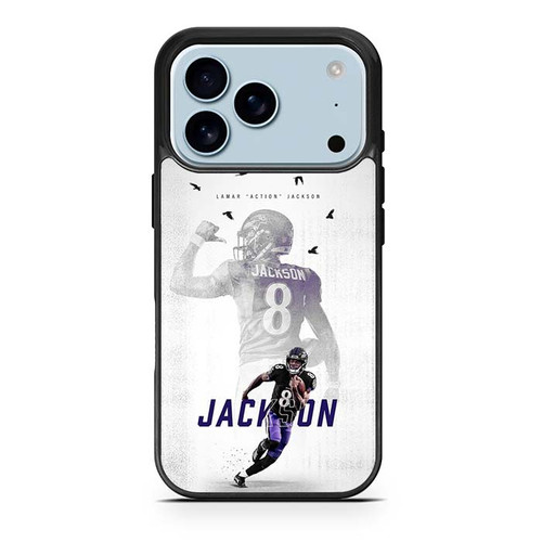 Lamar Jackson Baltimore Ravens 06 iPhone 17 Pro Case